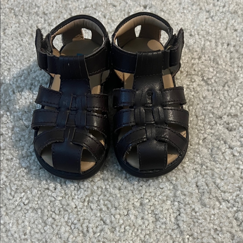 Black Kids Sandals